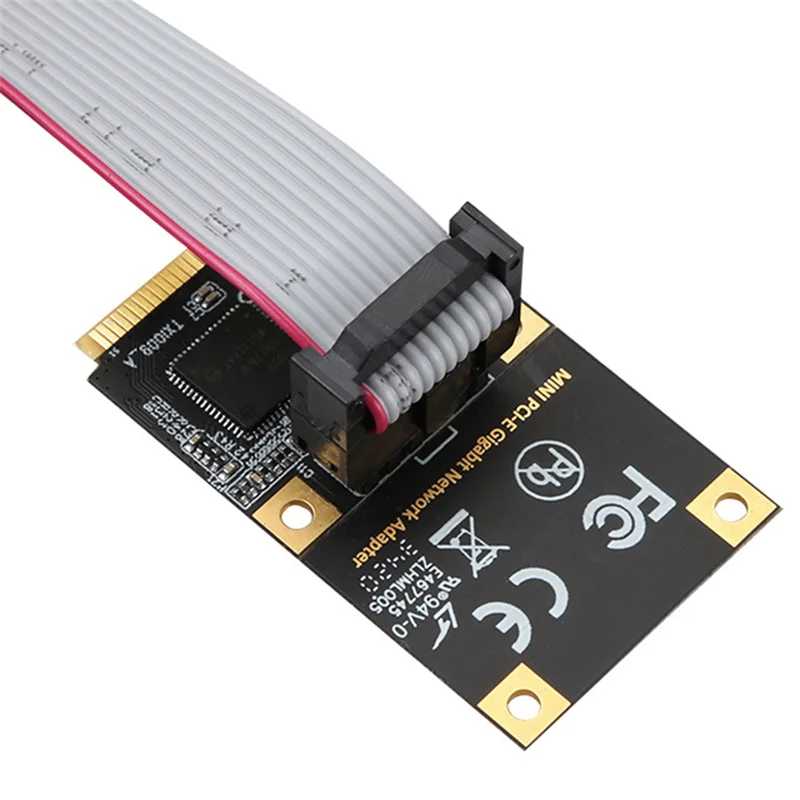 Adattatore di rete RJ45 LAN Gigabit Ethernet Mini PCI Express PCI E