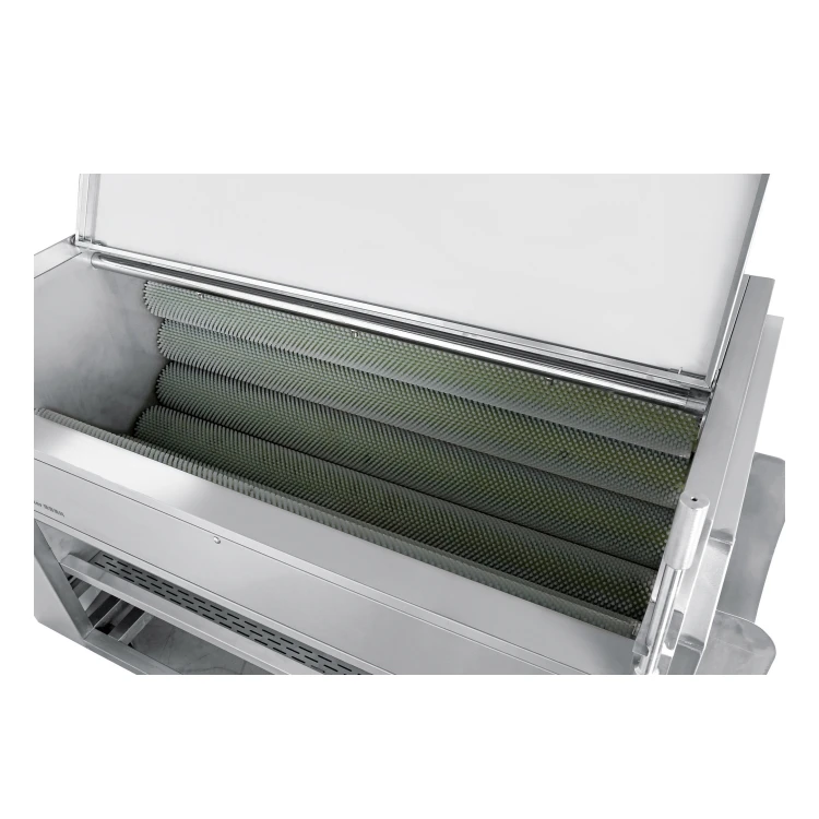Industrial Potato Washing Peeling Machine Potatoes Carrot Brush Taro Cassava Washing and Peeling Machine