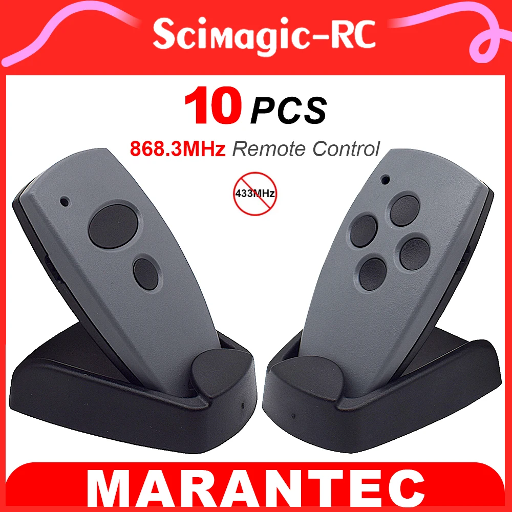 

10Pieces.MARANTEC 868MHz Garage Remote Control for Clone Digital D382/D384/D302/D304/D313/D321/D323 Command 131 868