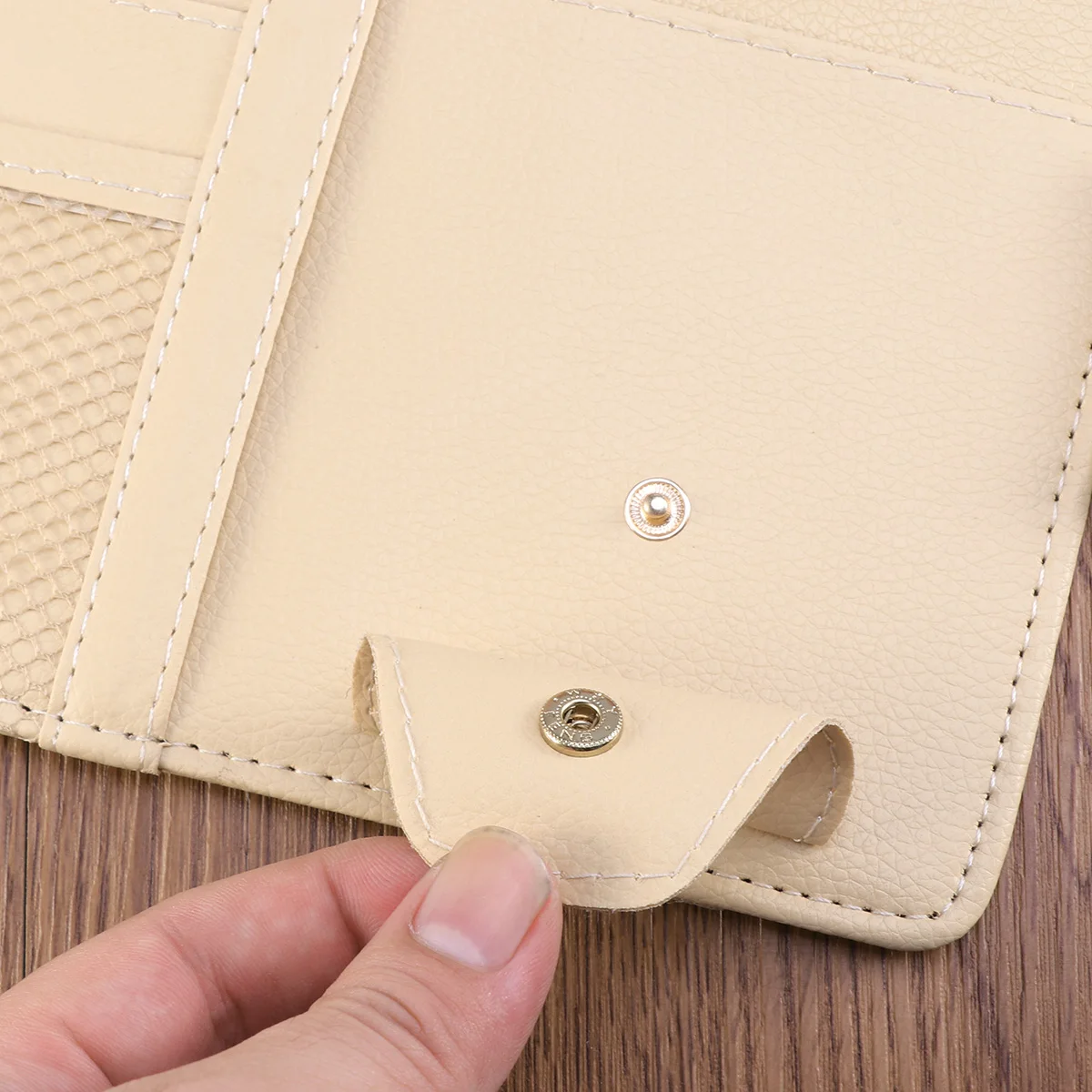

Multi Functional Visor Organizer Durable Multi Pocket Phone Tickets Cards Storage Bag Accessories Sunglasses Holder