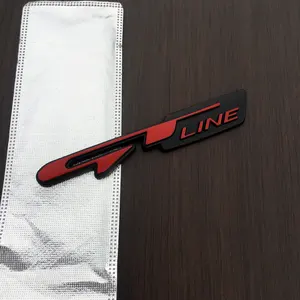 3D Metal Car Label GT Logo Logo Sport Emblem Emblem Deces für Kia Peugeot 208 GT Line 2008 206 205 307 3008 207 508 5008 8 Hauptverkauf Peugot Emblem 206 - №8