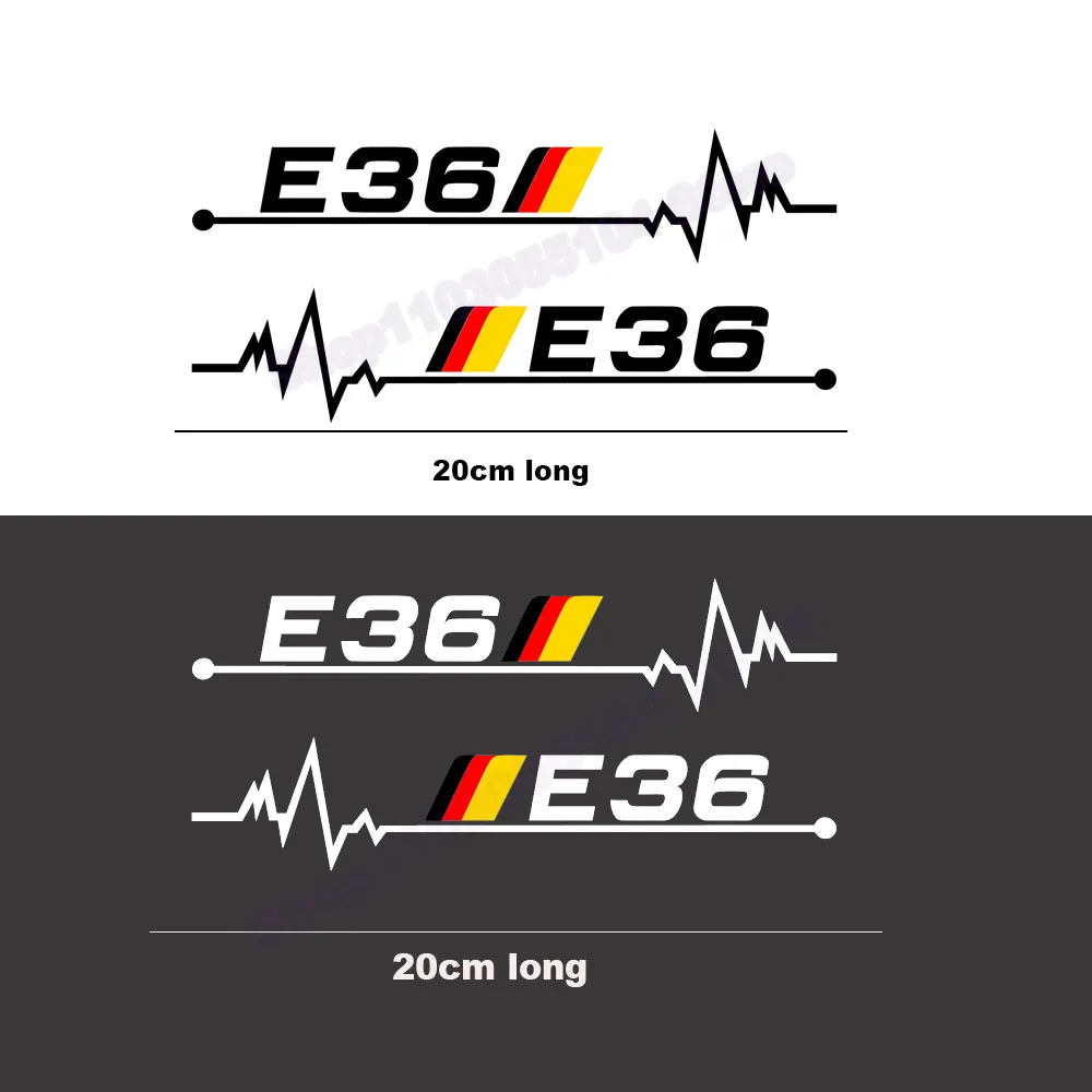 ملصق نافذة السيارة لسيارات بي دبليو ، ملحقات السيارات ، E30 ، E34 ، E36 ، E39 ، E46 ، E60 ، E87 ، E90 ، 2 #3