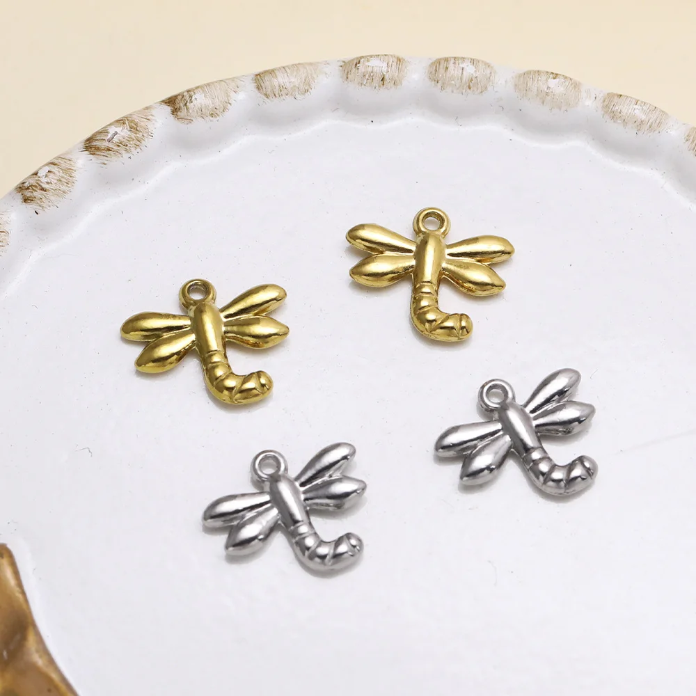 

Cordial Design 12*14MM 100Pcs Hand Made/Charms For Necklace/Stainless Steel/Dragonfly Shape/Jewelry Findings/DIY Pendant #195223