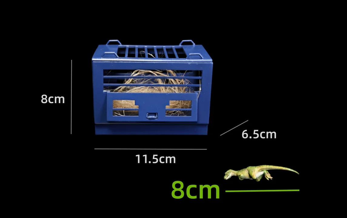 DINO DREAM Studio 1/30 Scale Juvenile Tyrannosaurus Cage Model T-Rex Dinosaur Animal Collection Decoration Statue Birthday Gift view 2