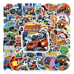 10/30/50PCS Blaze und die Monster Maschinen Cartoon Aufkleber DIY Telefon Laptop Gepäck Skateboard Graffiti Decals spaß für Kid