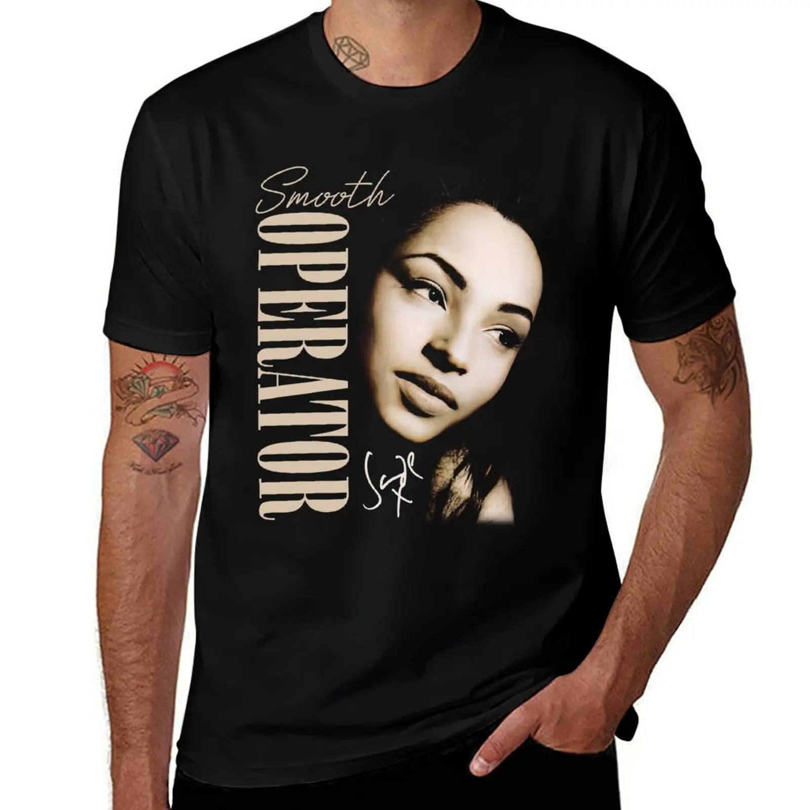 

Sade Diamond Vintage Singer Tour Concert T-Shirt new gifts and t-shirts customs anime clothes men workout shirt