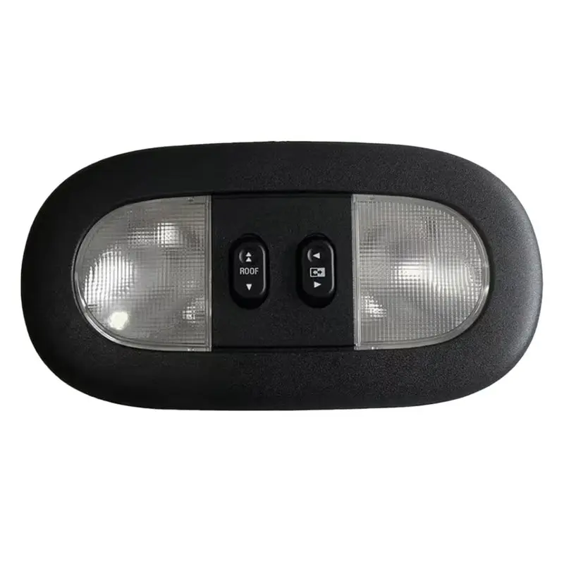 

Roof Reading Lamp For Ford F150 Lincoln Mark LT 2006-2008 With Sunroof Switch 7L3Z-18519A70-BA 7L3Z-18519A70-BC Black