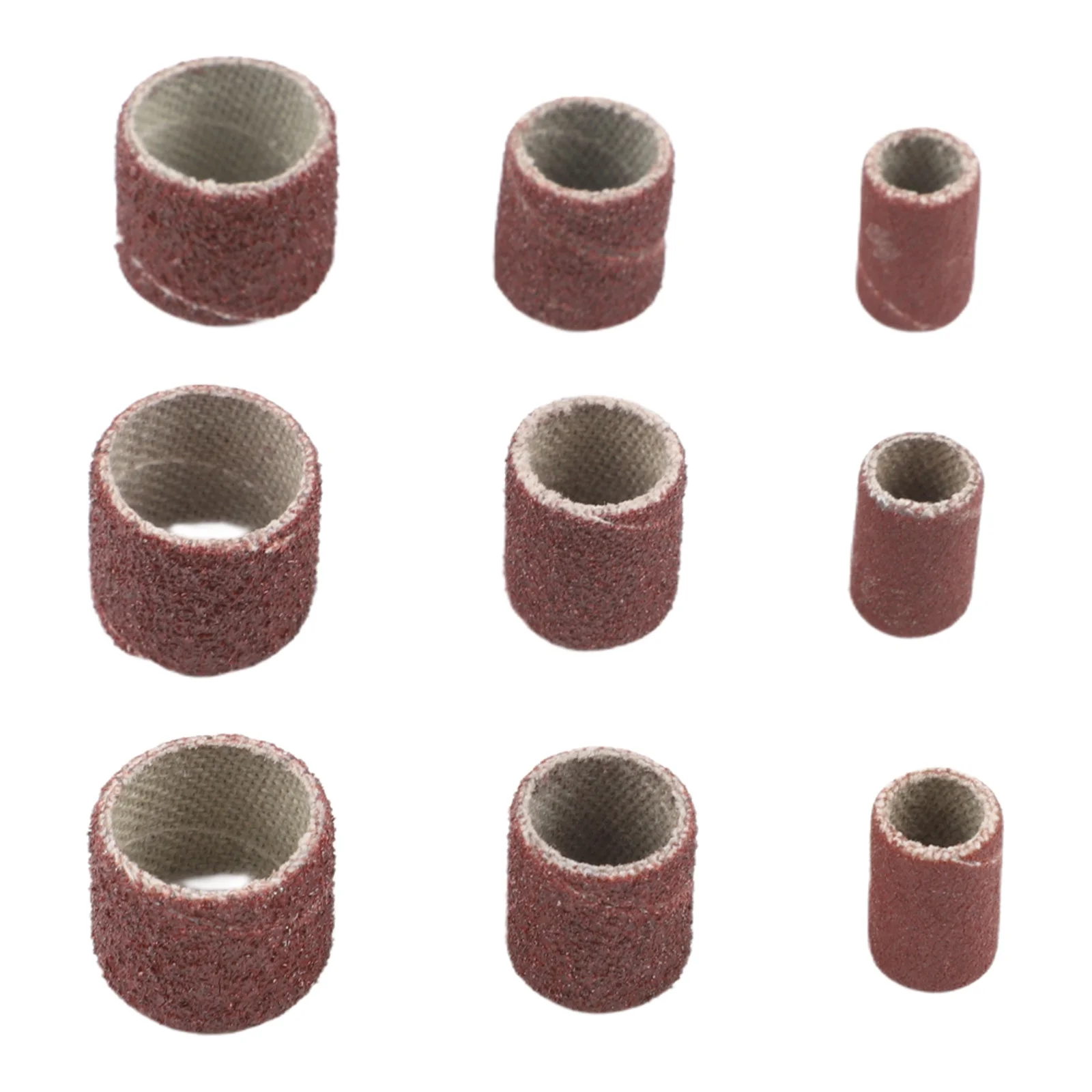 3.17mm Rotary Tools Effective Sanding Solution For Wood Polishing Tools Self-Expanding Rubber Pad Various Grit Sizes