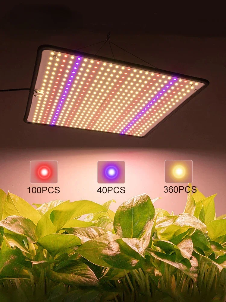 

Grow Tents Flowering Quantum Board Led Grow Light Full Spectrum Lamp for Plants Indoor Growth Light 1200W Grow led Plantas Seed