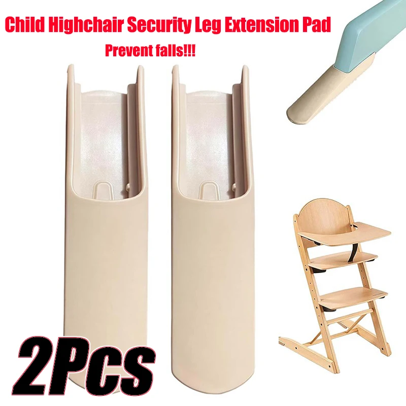 

Baby Highchair Accessories Safety Anti-Skid Leg Pad Feet Insert Dining Chair Detachable Floor Protectors Caps