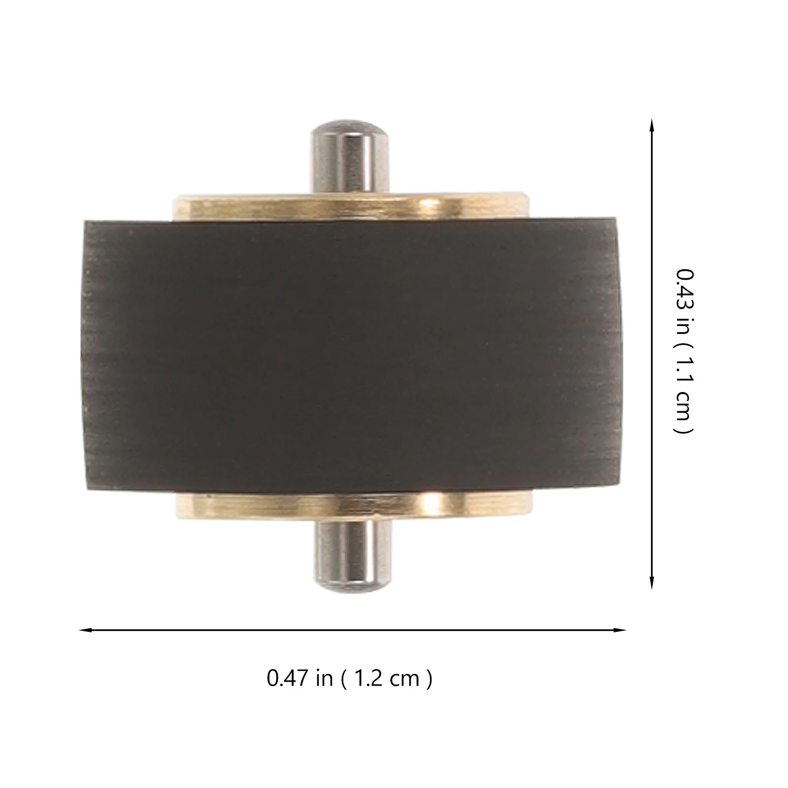 

1Set Cassette Tape Recorder Pinch Roller Copper Rubber Stable Durable Replacement for Radio Tape Audio Repair Parts