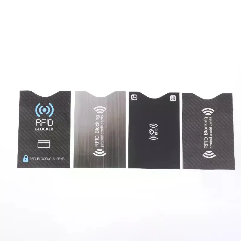 Stile unico, custodia protettiva per il volto dell'identità; Copertina della carta bancaria con blocco RFID