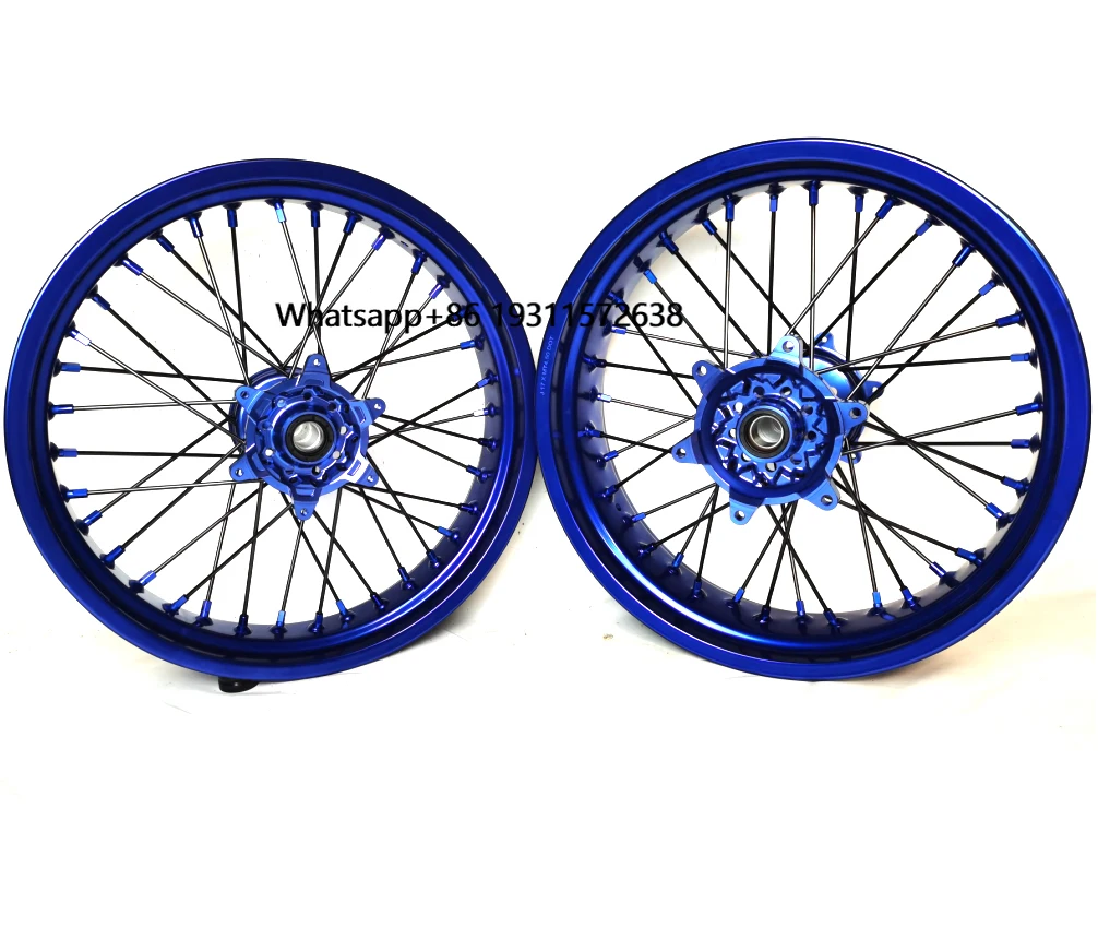 

Motorcycle 17 Inch YZ 125 Billet Supermoto Aluminum Alloy Wheels