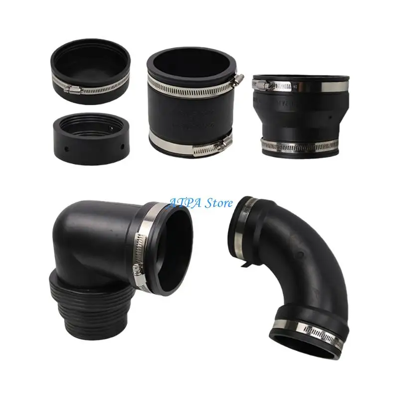 

U13C Pack of 6 Permanent Drain Pipe Couplers for Entertainment Use in Trailers