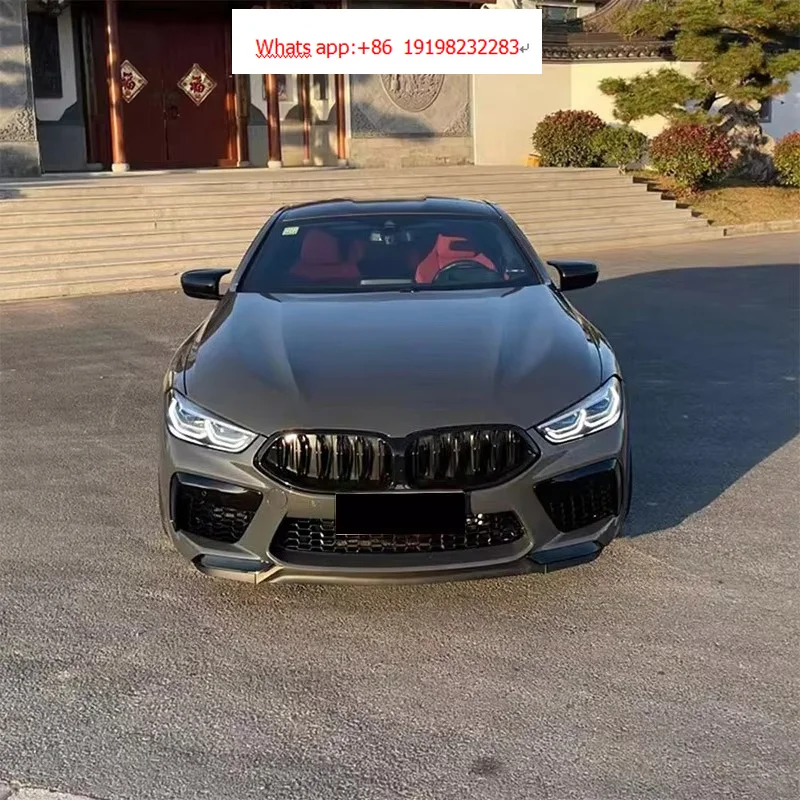New Type PP Plastic Bumpers Body Kit for 8 Series G14 G15 2019+ Change to M8 Look Like.