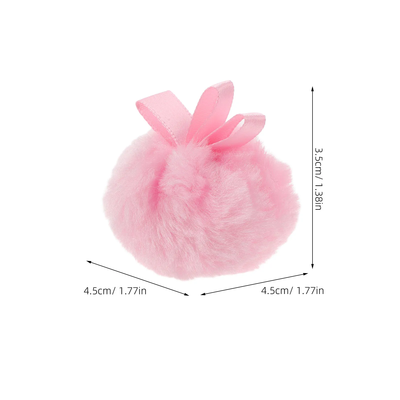 6 قطع من بودرة الوجه المنتفخة الكبيرة المستديرة لأداة مكياج البودرة السائبة المضغوطة وأحمر الخدود وقابلة للغسل وقابلة لإعادة الاستخدام أثناء السفر #3