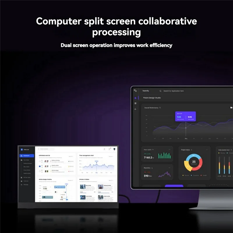 

18.5-Inch Touch Screen LCD Portable Type-C/Minihdmi-Compatible Interface IPS Display For Raspberry Pi 5, Mobile Phone US Plug-A2