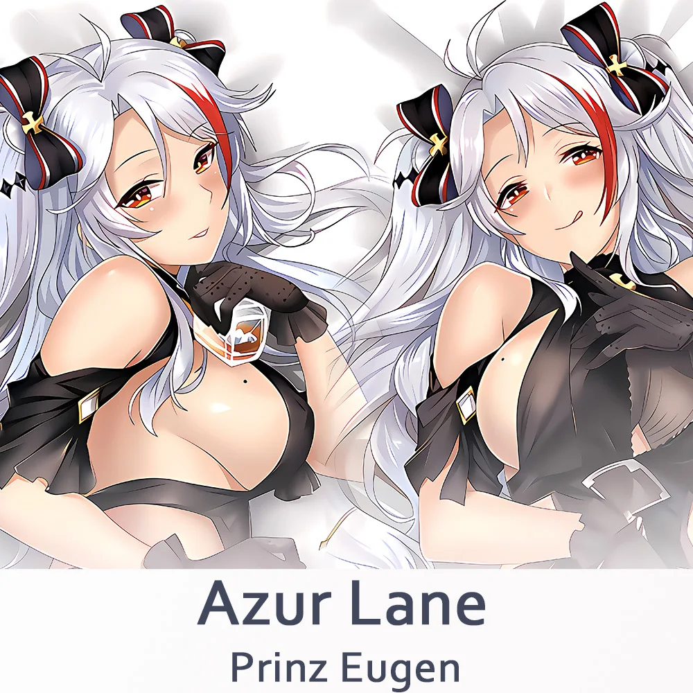غطاء وسادة أنيمي من Azur Lane ، غطاء وسادة Dakimakura ، مثير ، مطبوع ، غطاء وسادة للجسم ، أوتاكو ، جلد الخوخ