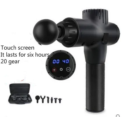 Electric muscle massage gun deep relaxation therapy gun gym muscle training body multifunctional massager