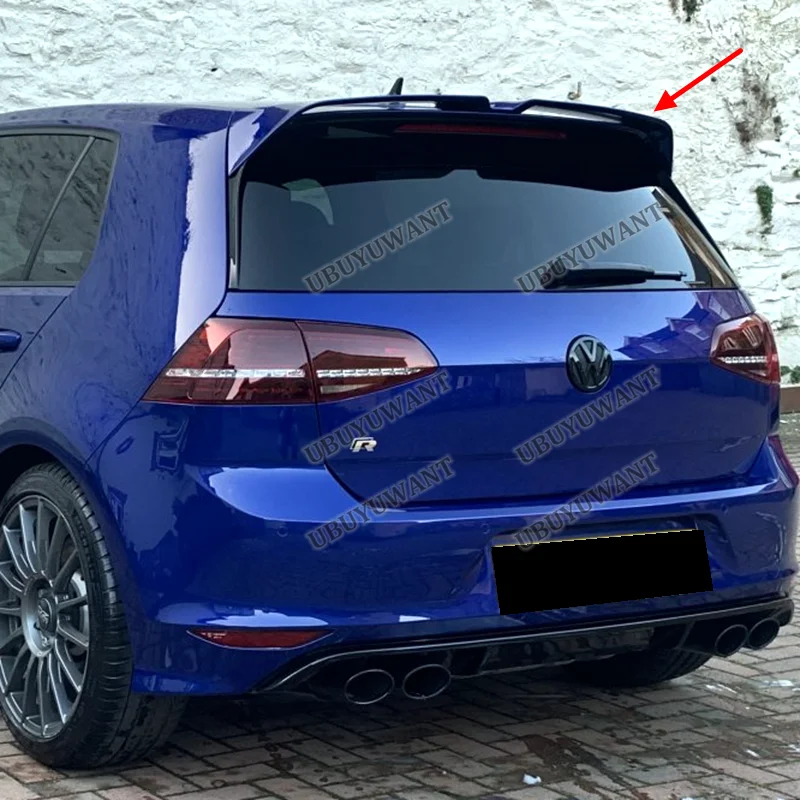 Oettinger Style Roof Spoiler For Volkswagen Golf MK7 7.5 GTI R GTD ABS Rear Wing Golf 7 2013 - 2020