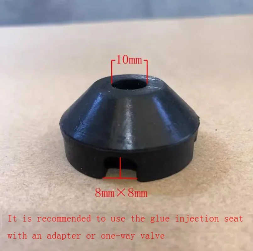 5pcs/lot Carbon Glassfiber Fabric for RTM Vaccum Resin Infusion Glue Inject Base Silicone Connector