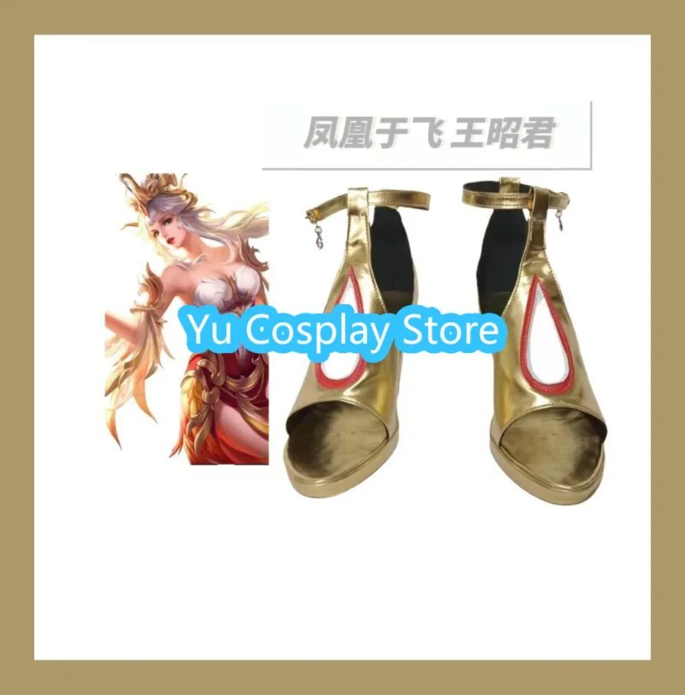 

Yu Cosplay Store Honor Of Kings Wang Zhaojun Phoenix Cosplay Shoes Boots Anime Cosplay Shoes Boots Halloween Costumes Props