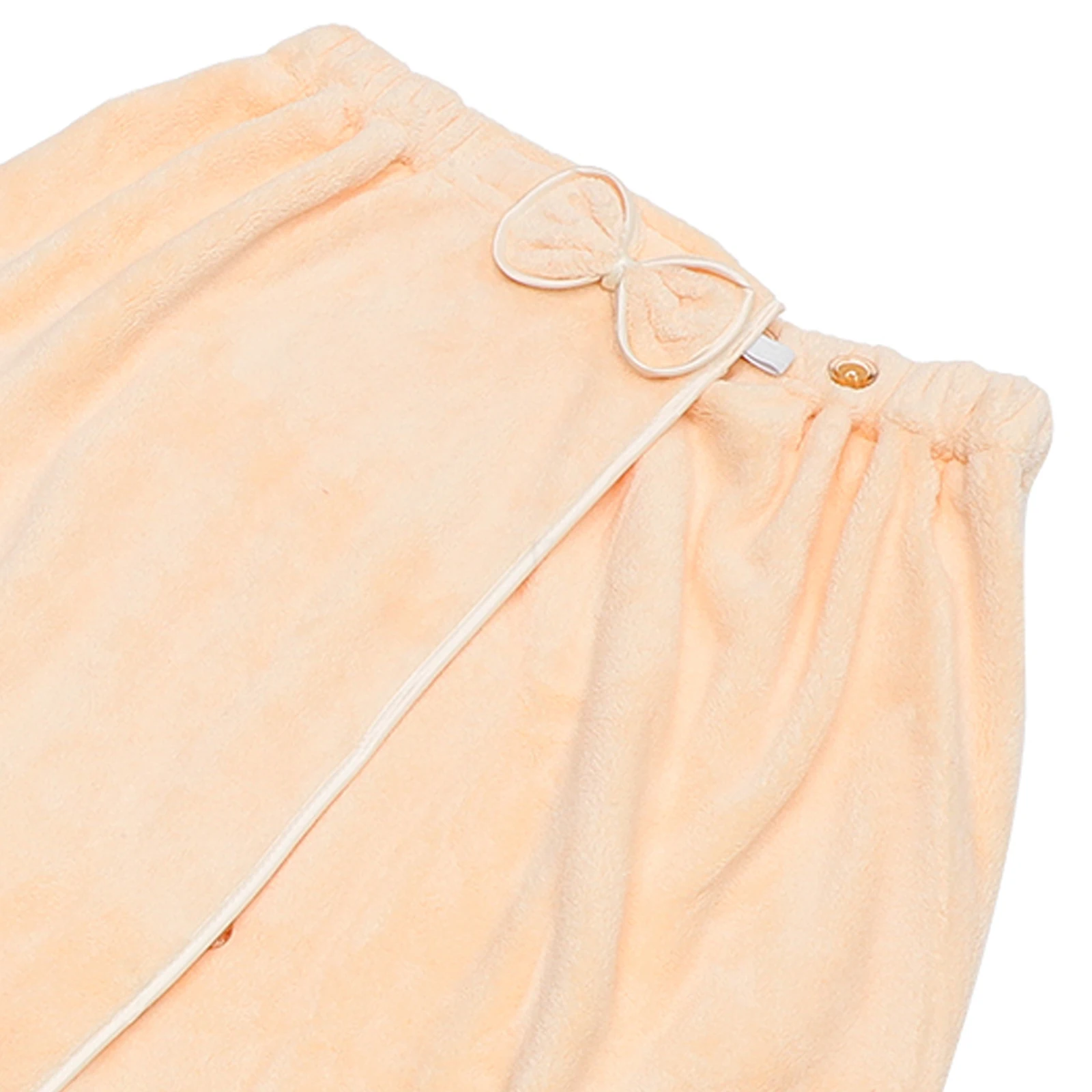 

UTHCLO 1 Set Bath Towel Band Robe Wrap for Women Salon Spa Changing Dry Body Face Hand Hat Massage Pants Polyester White