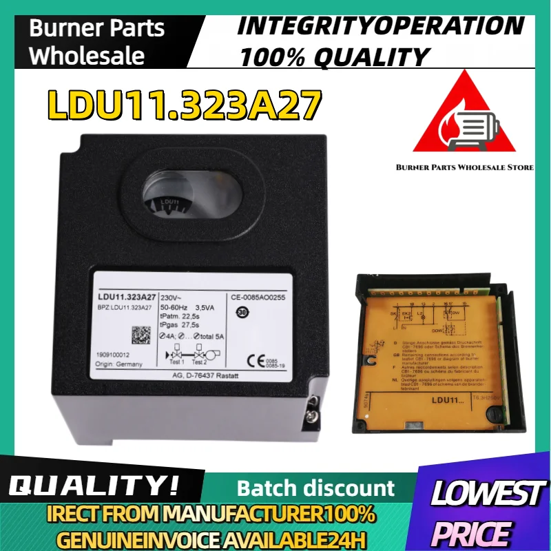 New Original LDU11.523A27 LDU11.323A27 Gas Leakage Detector Gas Valve Leakage Inspection Device For Industrial Burner Combustion