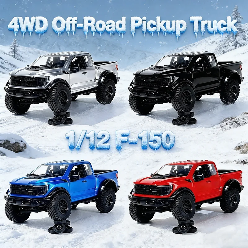 

Sell Well F-150 Raptor 1/12 Hobbyists 4WD Off-Road Vehicle Pickup Truck Remote Control Model Car RC Climbing Car Toy F150 Raptor