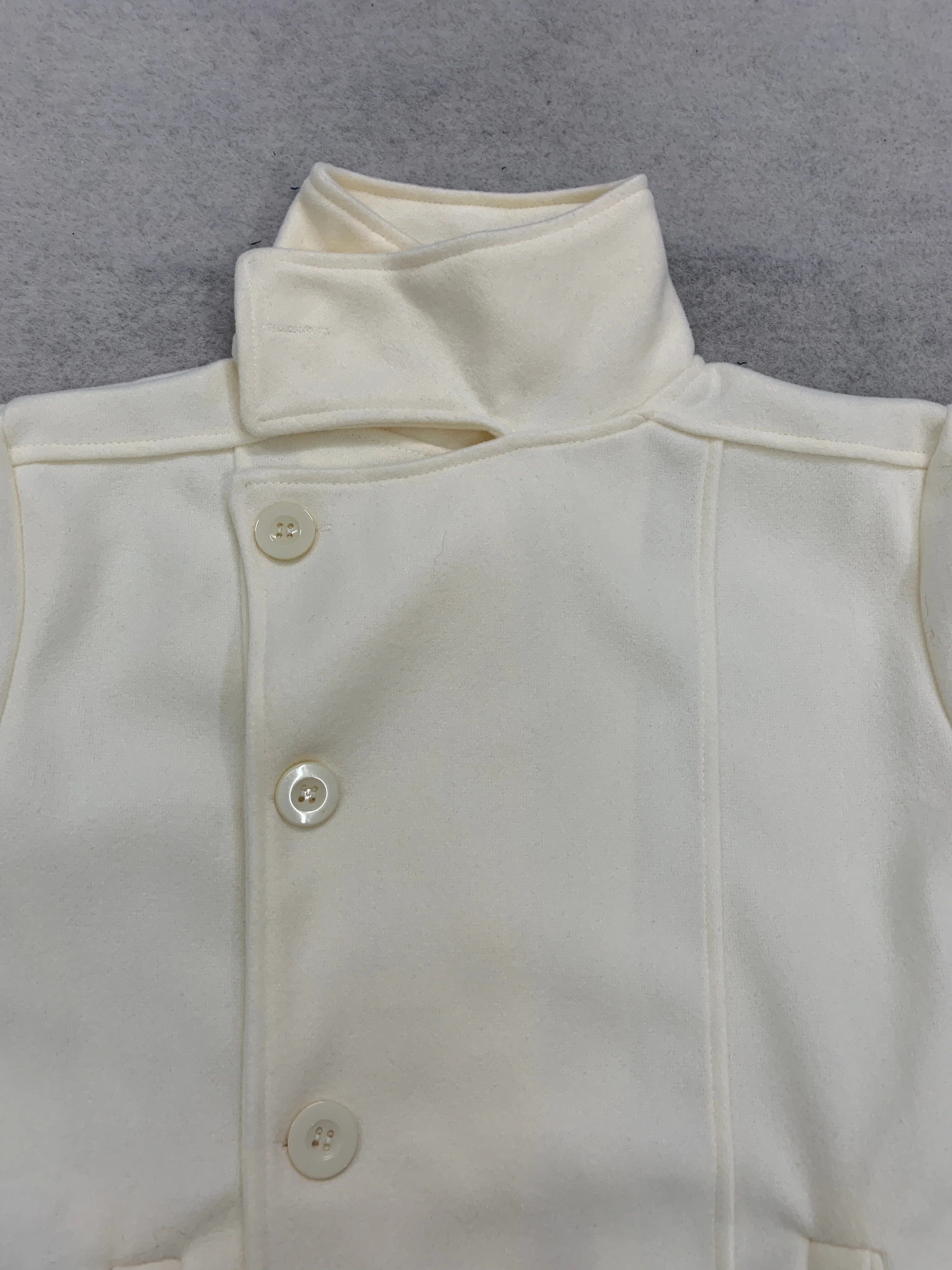 2026 neue Damen-Wolljacke mit Stehkragen, Knopfdesign, lockere kurze Jacke, elegant für Herbst und Winter, Outdoor- und Streetwear. – Detail 11