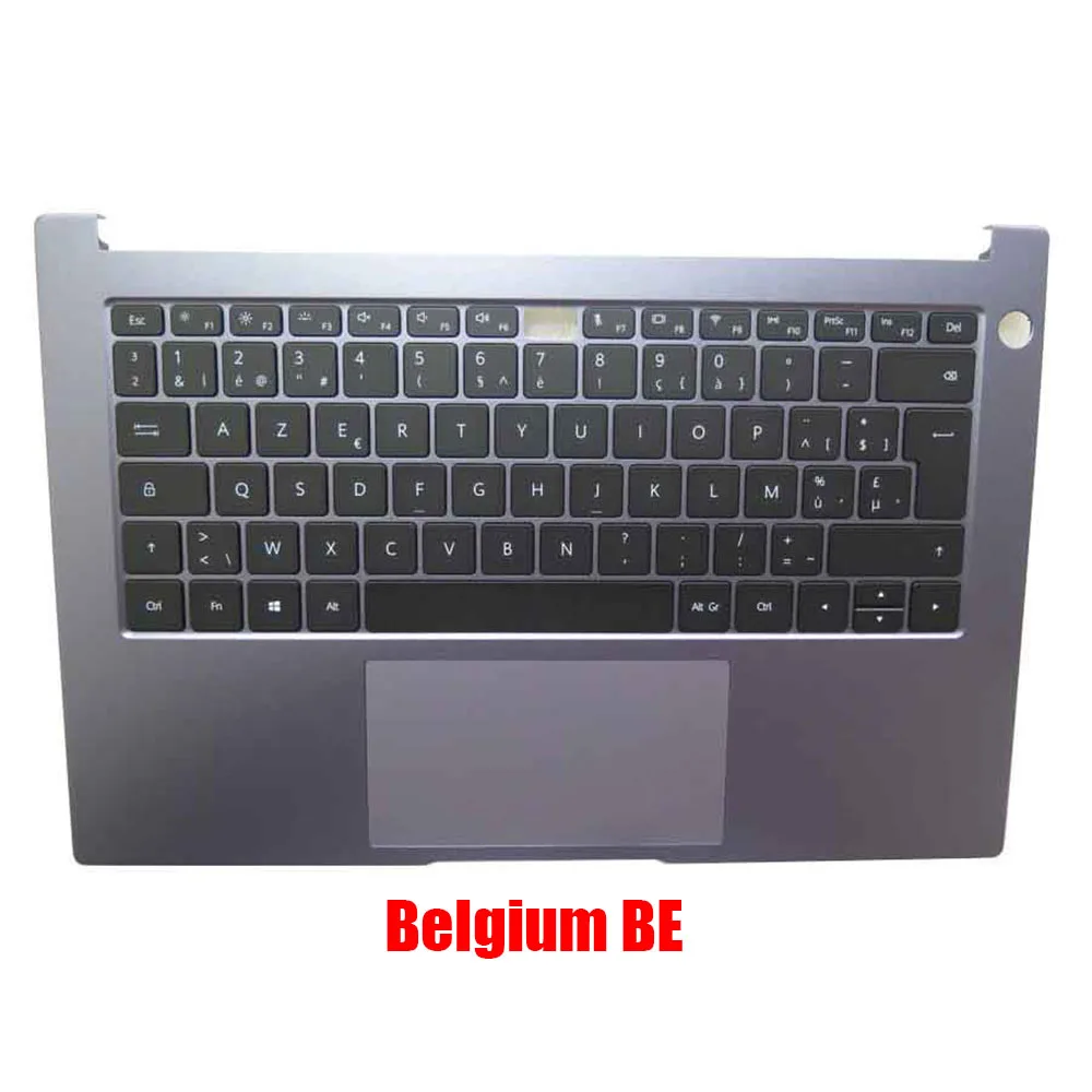 

Laptop PalmRest&keyboard For Honor MagicBook 14 NDR-WFE9HN Gray Top Case BE/FR/GR/SP/IT Black keyboard With Touchpad