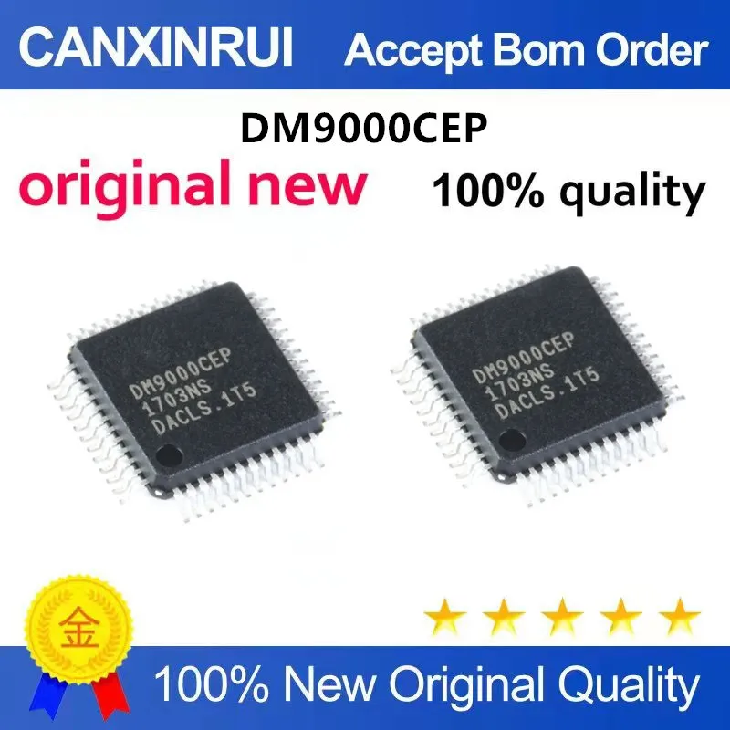 

Original New 100% quality DM9000CIEP DM9000 DM9000CE CEP CIEP LQFP48 PM9015A QFP64 Integrated circuit IC chip