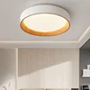 Luz de techo circular LED nórdica, sala de estar, comedor, balcón, dormitorio dual, decoración del hogar, accesorios de iluminación interior 1