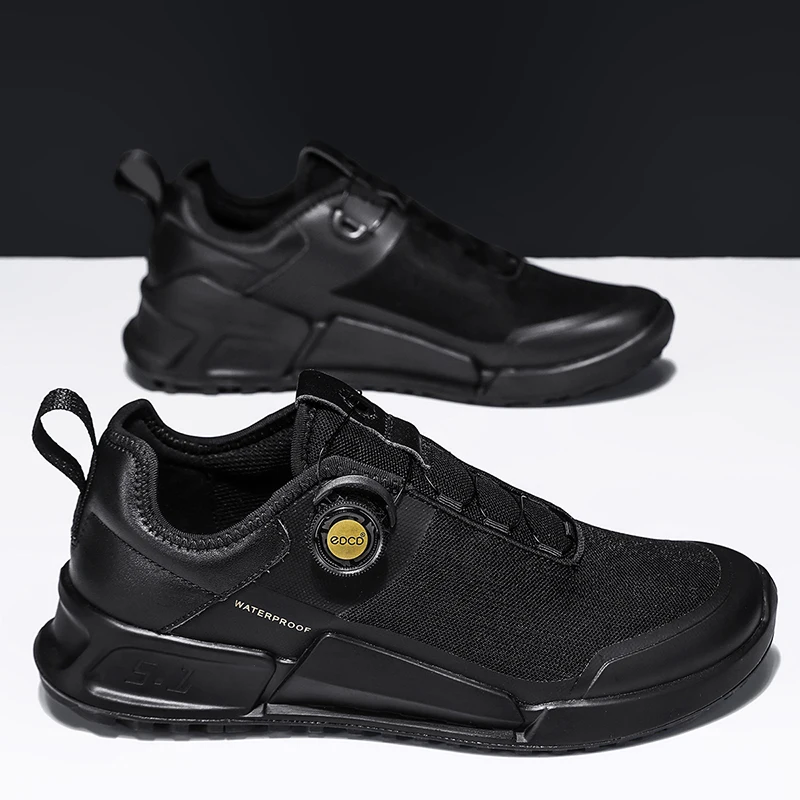 Men's Casual Shoes Summer Spring Calf Leather Shoes Men Sneakers Anti Slip Lightweight Outdoor Walking Running Shoes