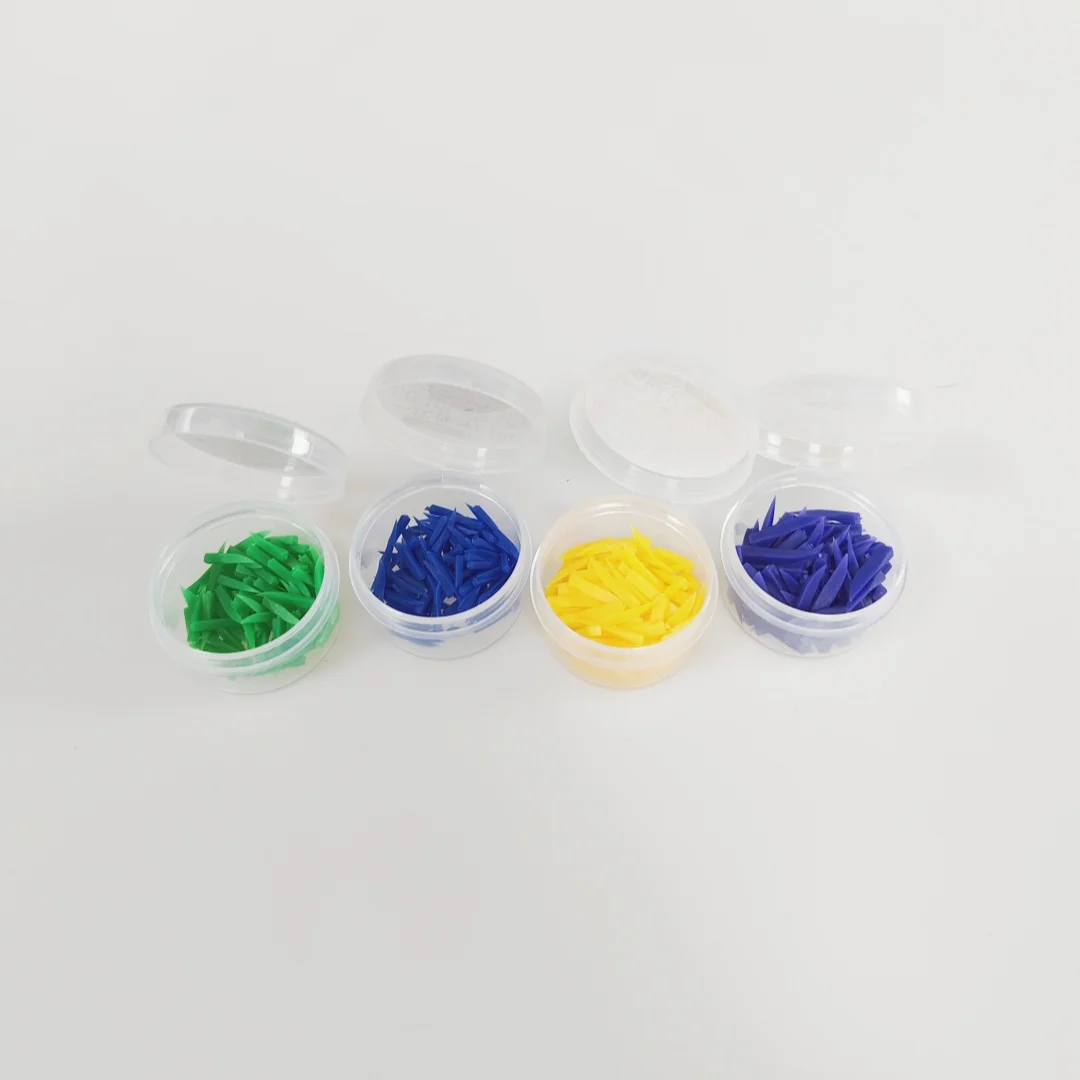

Dental Wedges | Disposable Single-Use Isolation Wedges | Matrix Band Retention for Restorative Dentistry