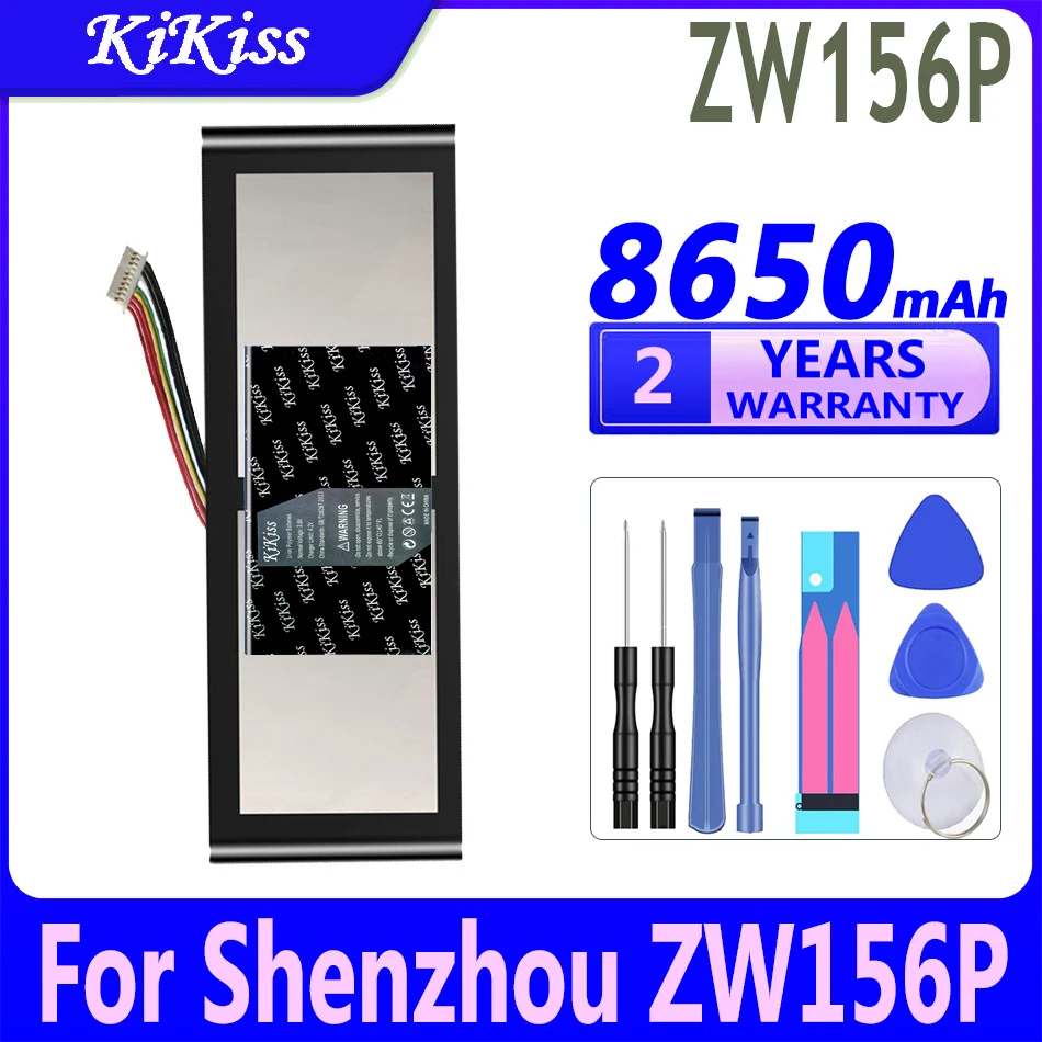 

8650mAh for Shenzhou ZW156P ZW156N Batteries + Free Tools