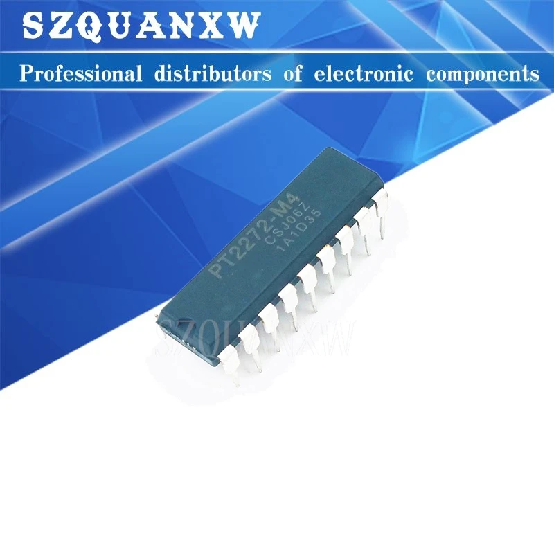 10PCS PT2272-M4 DIP18 PT2272 DIP 2272-M4 SC2272-M4 SC2272 DIP-18 new and original IC