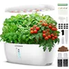 26938-536211.jpg Countertop hydroponics growing system Premium 12-Pod Herb Germination Kit White LED Grow Light