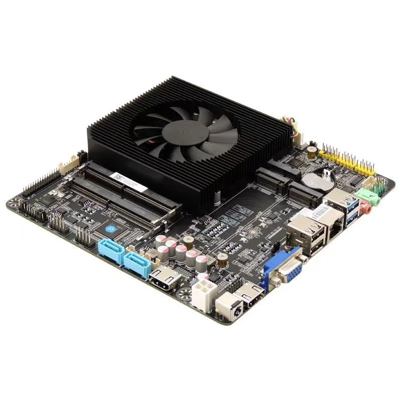 For R7-5700U FP6 all-in-one machine, the industrial control main board supports dual network