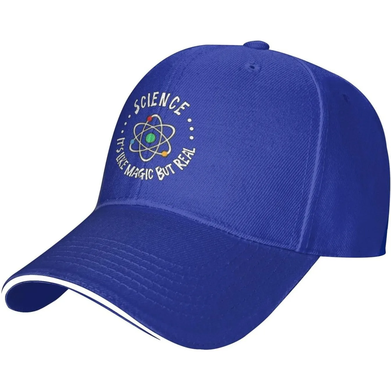 Science Is Like Magic But Real Baseball Cap Polyester Adjustable Adult Casual Hat