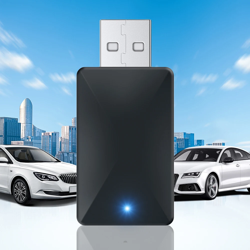 

Проводной к беспроводному Carplay и Android Auto AI Box Bluetooth-совместимое обновление 5.0 WiFi OTA для OEM-проводного Carplay Android Auto Car