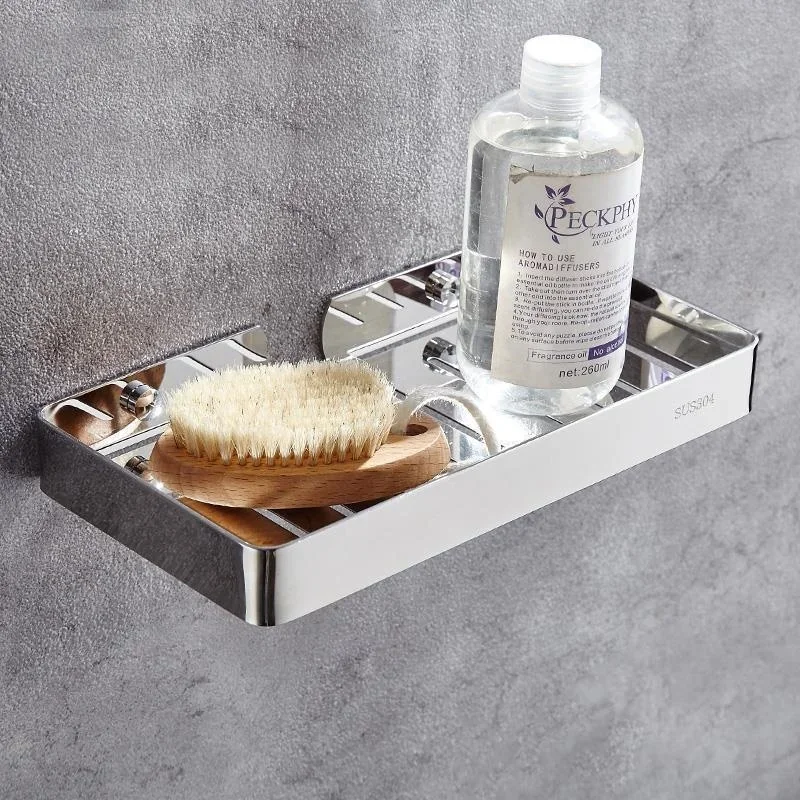 Bathroom Shelf Rose Gold Bath Storage Holder Wall Mounted Gold SUS304 Square Bath Shower Shelf Bath Shampoo Holder Soap Holder