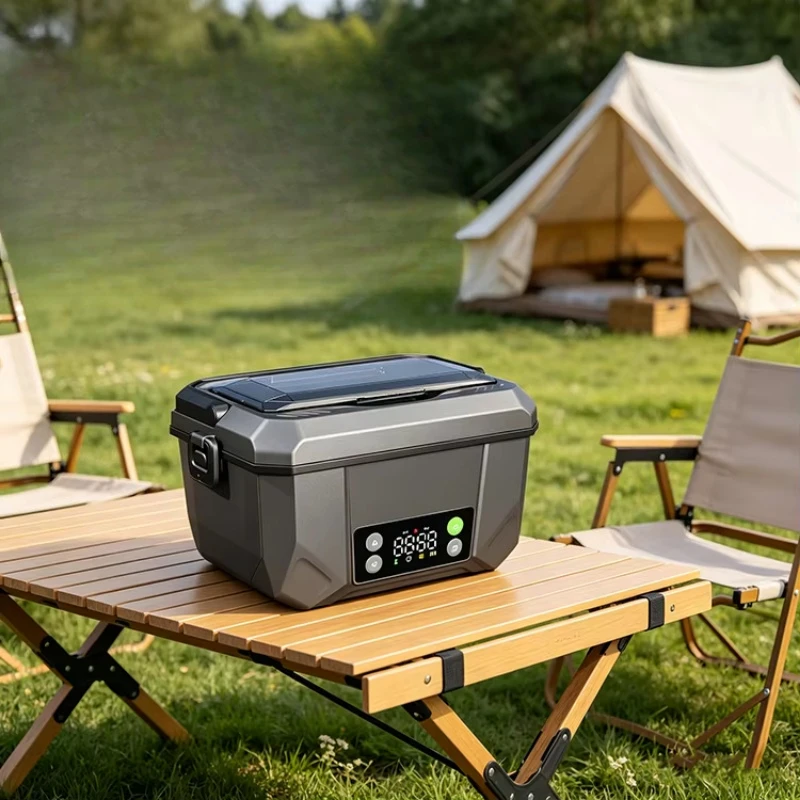 Portable wireless electric heating and insulation lunch box, rechargeable wireless lunch box, electric food container