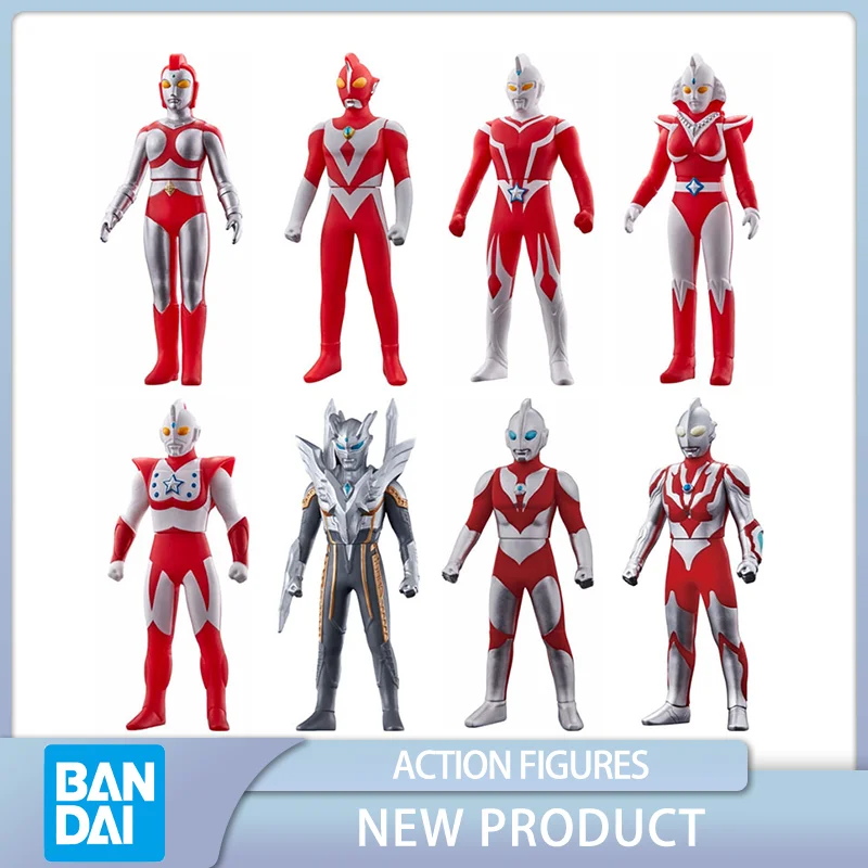 

Фигурки героев аниме BANDAI Ultraman Yullian Zearth Ribut Beth Tiga Zero, Подарочные игрушки для мальчиков