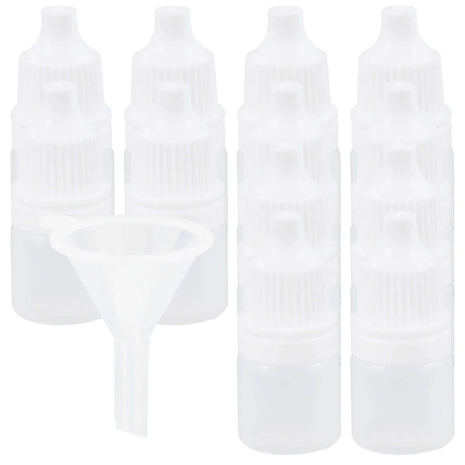 

12pcs Dropper Bottles 3Ml Small Plastic Liquid Dropper For Essential Oil Eye Drops Reusable Refillable Portable Squeezable Empty