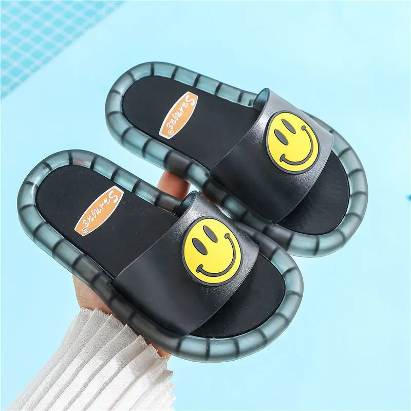 Nuovo cartone animato luminoso pantofole per bambini ragazzi e ragazze carino bambino Indoor moda casa antiscivolo morbido confortevole sandali regalo