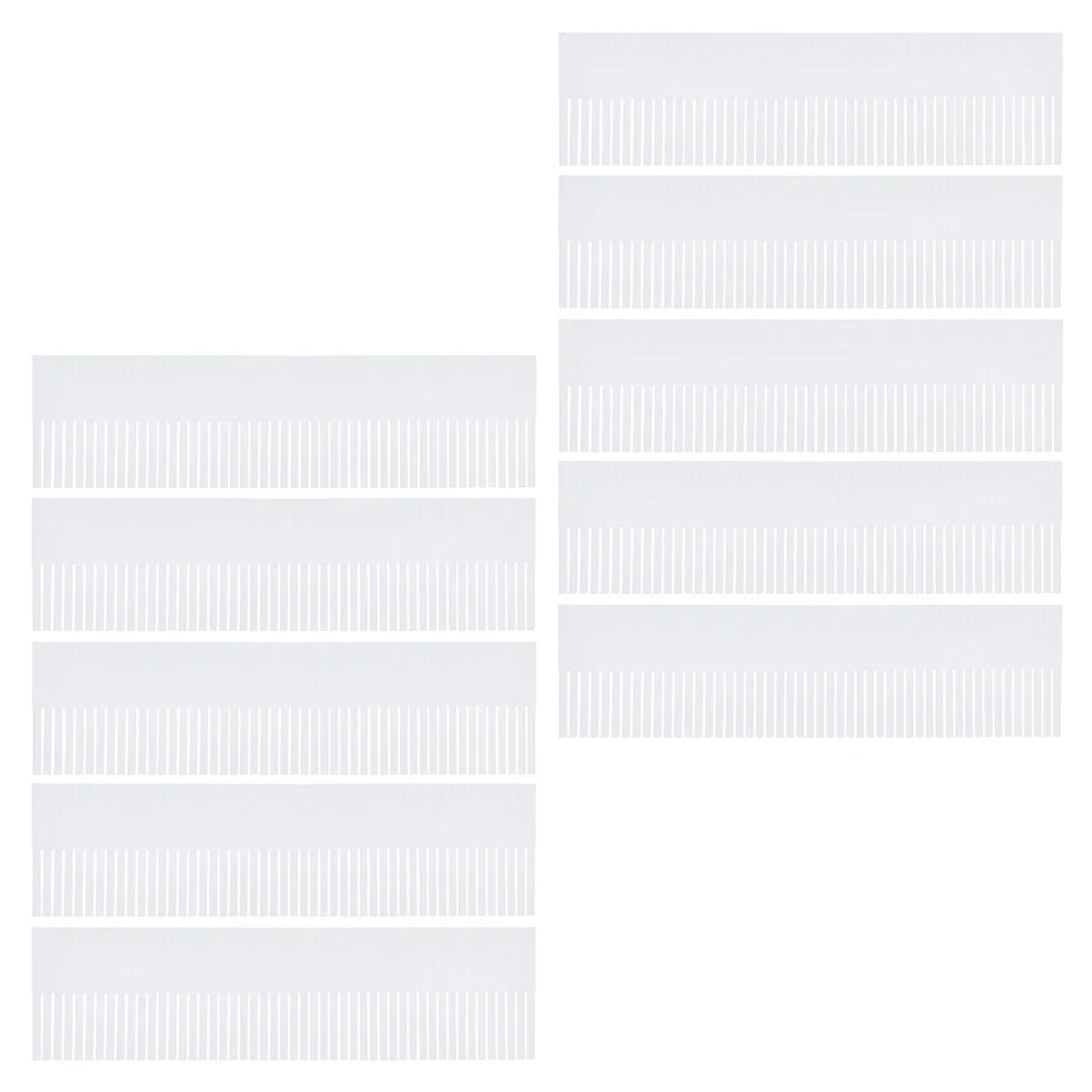 

10 Pcs Clothing Divider Storage Baby Drawer Plastic Home Separator Separators Board