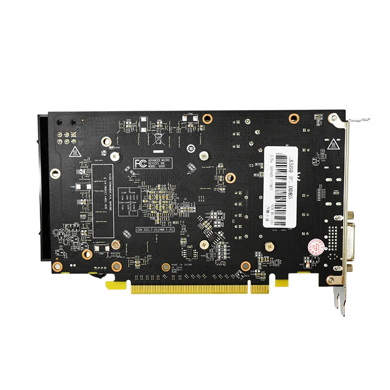 Ventilador de refrigeración con tubería caliente, multipuerto, DP,DIV,HPMI RX 580, 8GBgddr5, GPU de 256 bits, tarjeta gráfica para juegos de