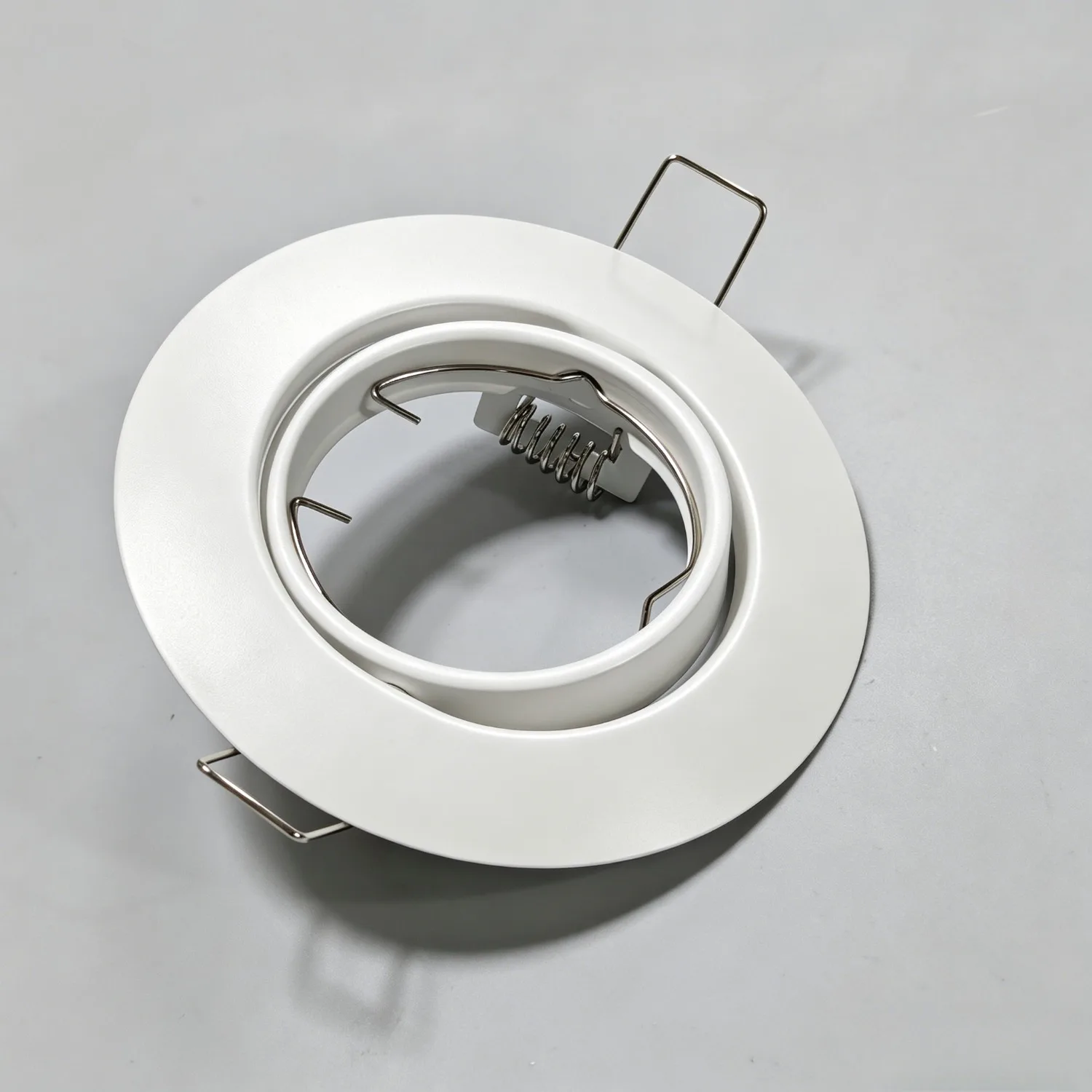 

1/10PCS Modern GU10 Downlights for Ceiling Round White Metal Lamp Frame MR16 LED Spotlights Fitting for Recessed Ceiling Lights
