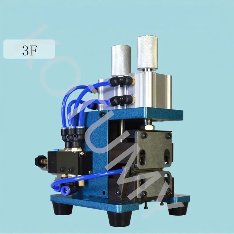 3F/4F Pneumatyczna automatyczna maszyna do ściągania izolacji Pneumatyczna maszyna do skręcania kabli Obieraczka do cięcia drutu Obcinak z ostrzem 3F